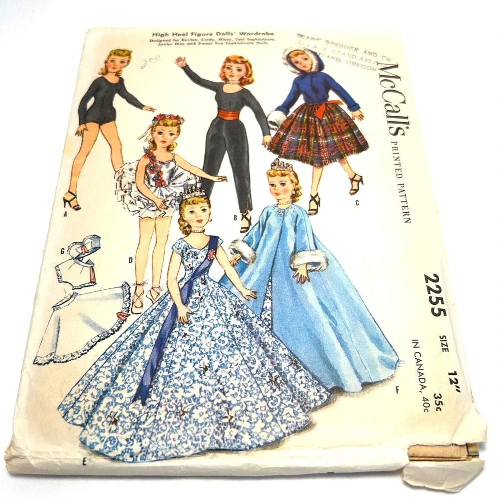 McCalls Vintage‎ 1950's Pattern #2255 12